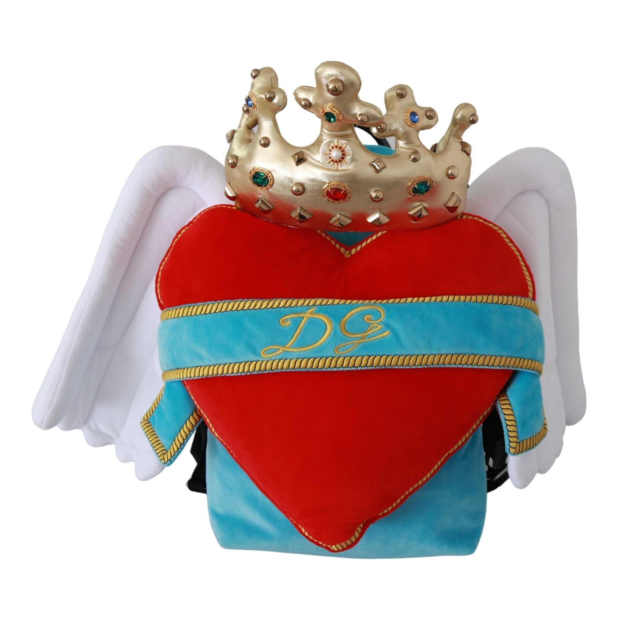 Jeweled Heart Wings Backpack