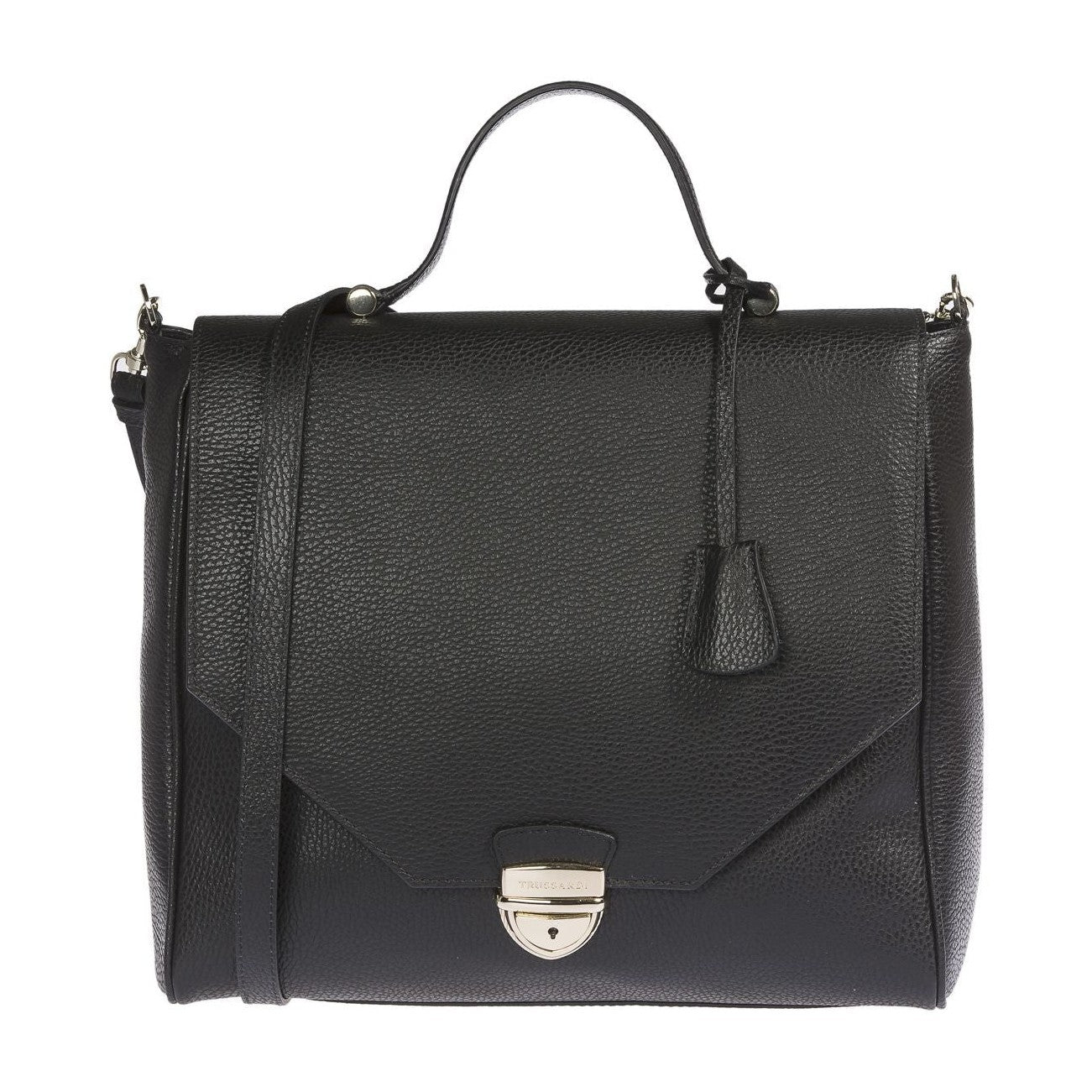 Black Leather Women Handbag