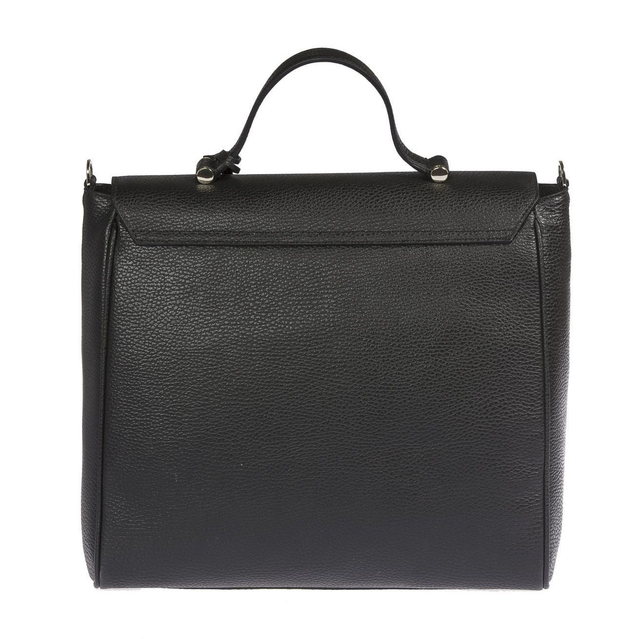 Black Leather Women Handbag