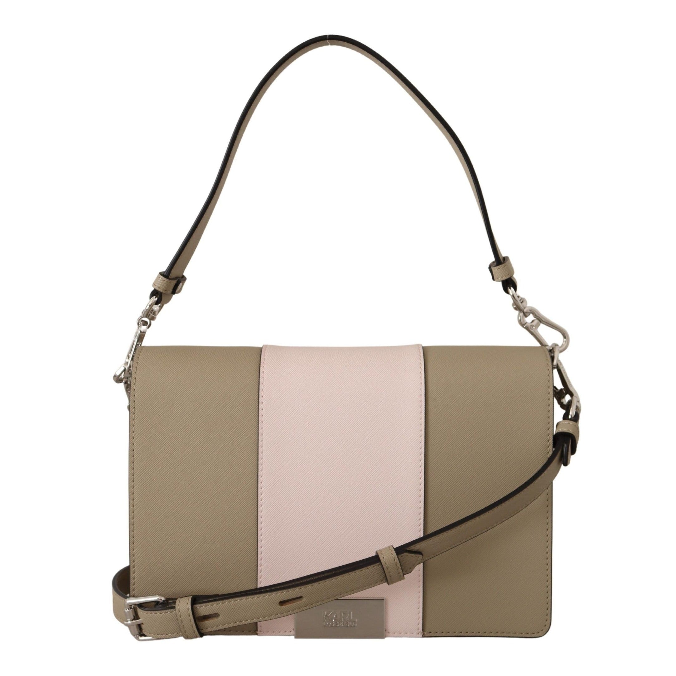 Chic Sage Shoulder Bag with Dual Straps