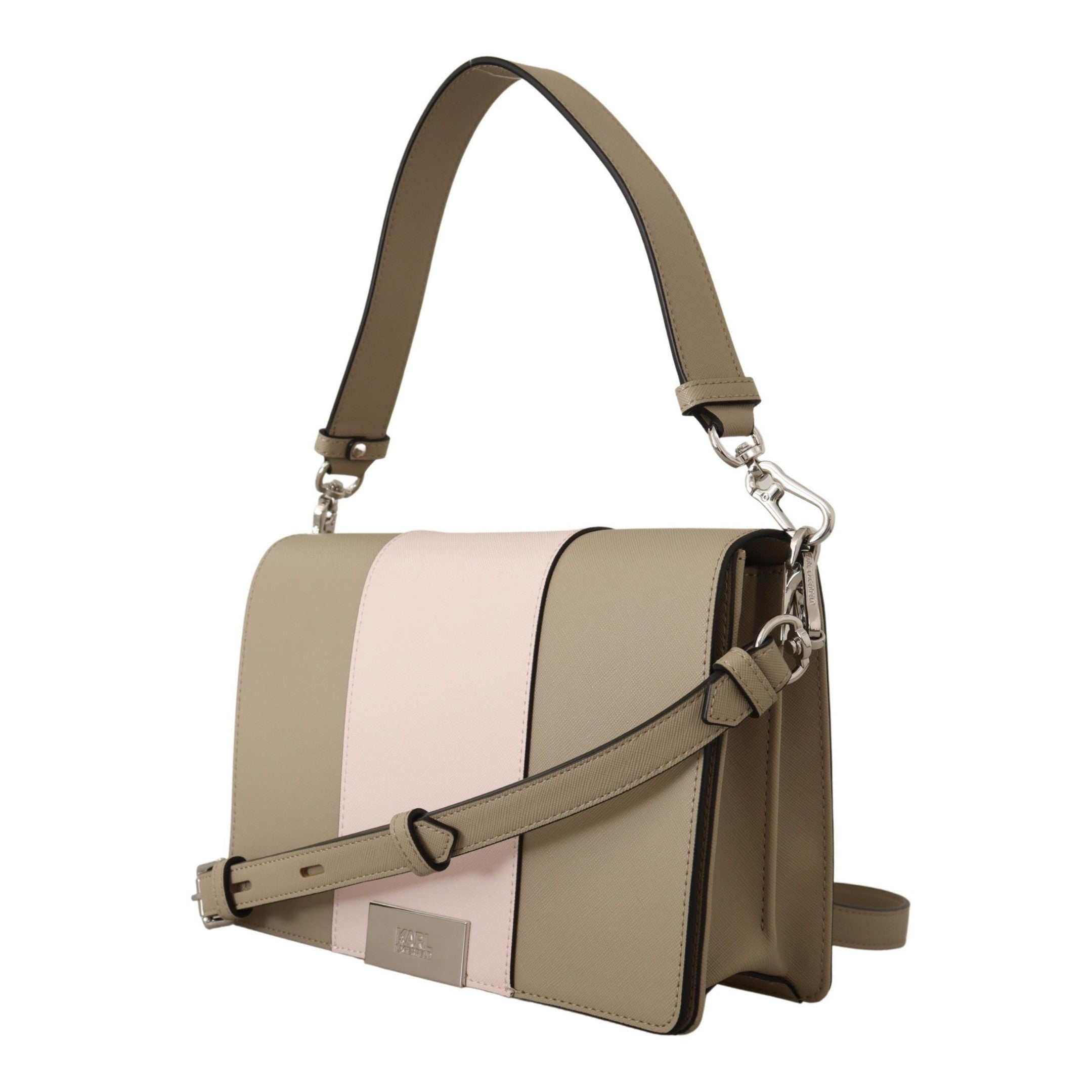 Chic Sage Shoulder Bag with Dual Straps