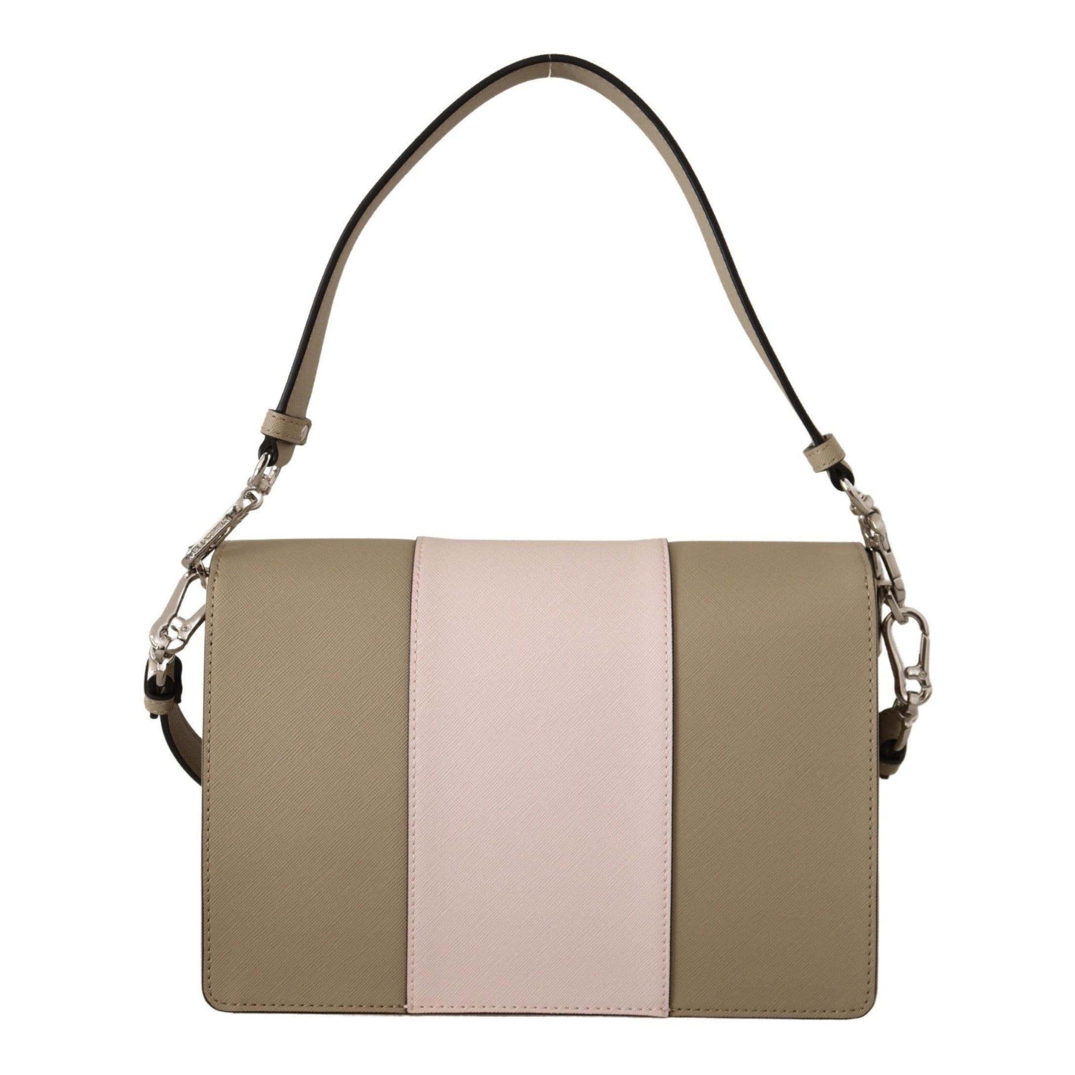 Chic Sage Shoulder Bag with Dual Straps