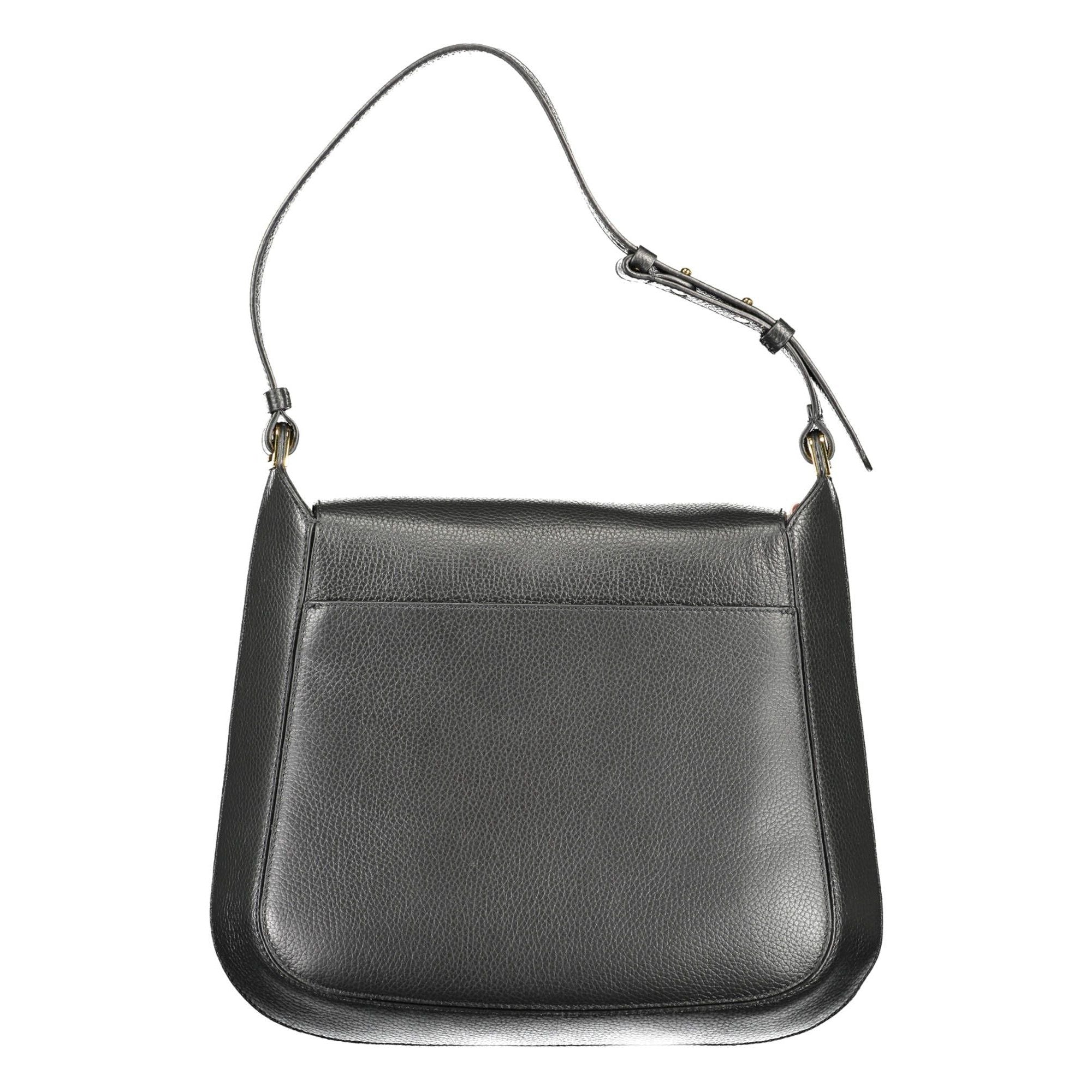 Black Leather Women Handbag