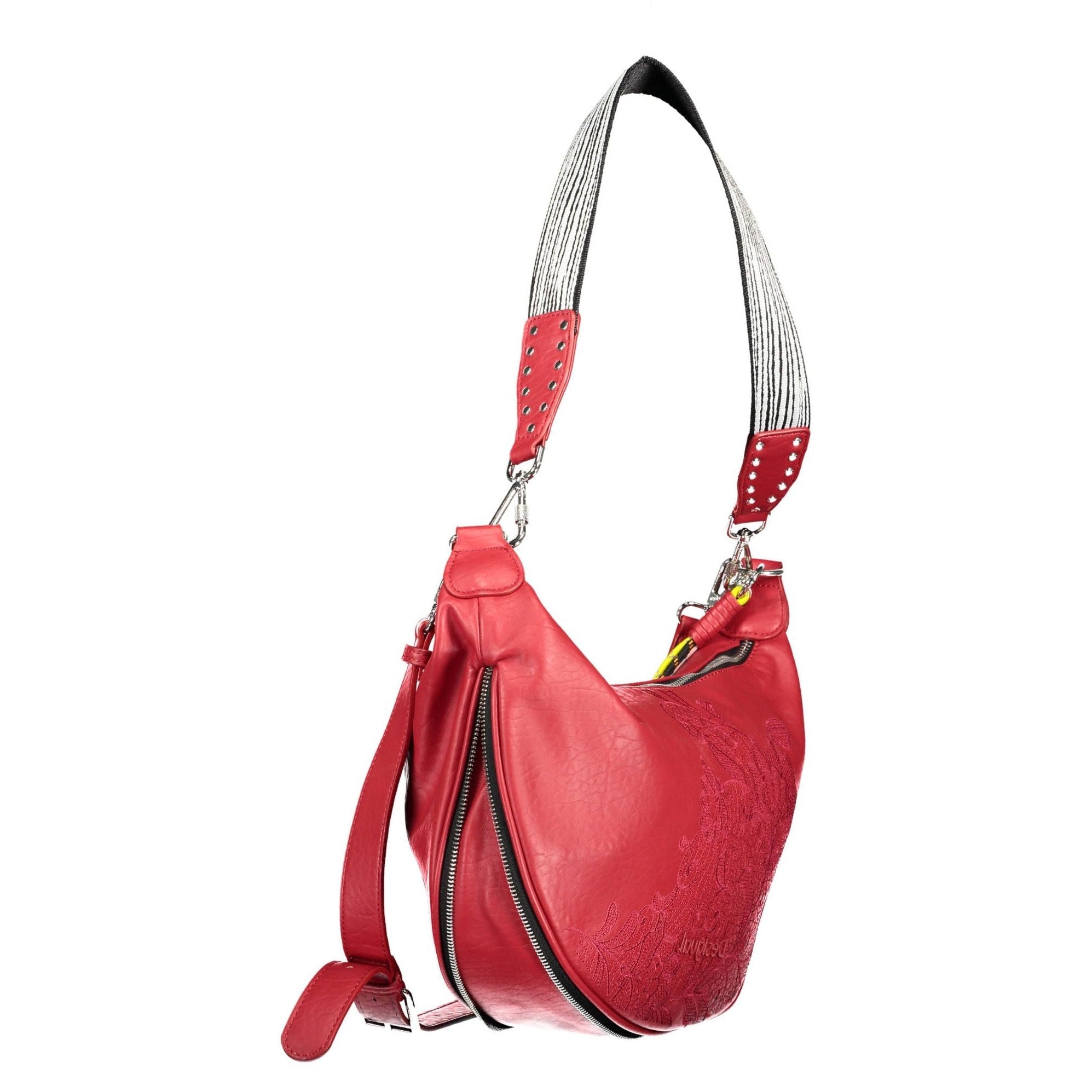 Red Polyethylene Handbag