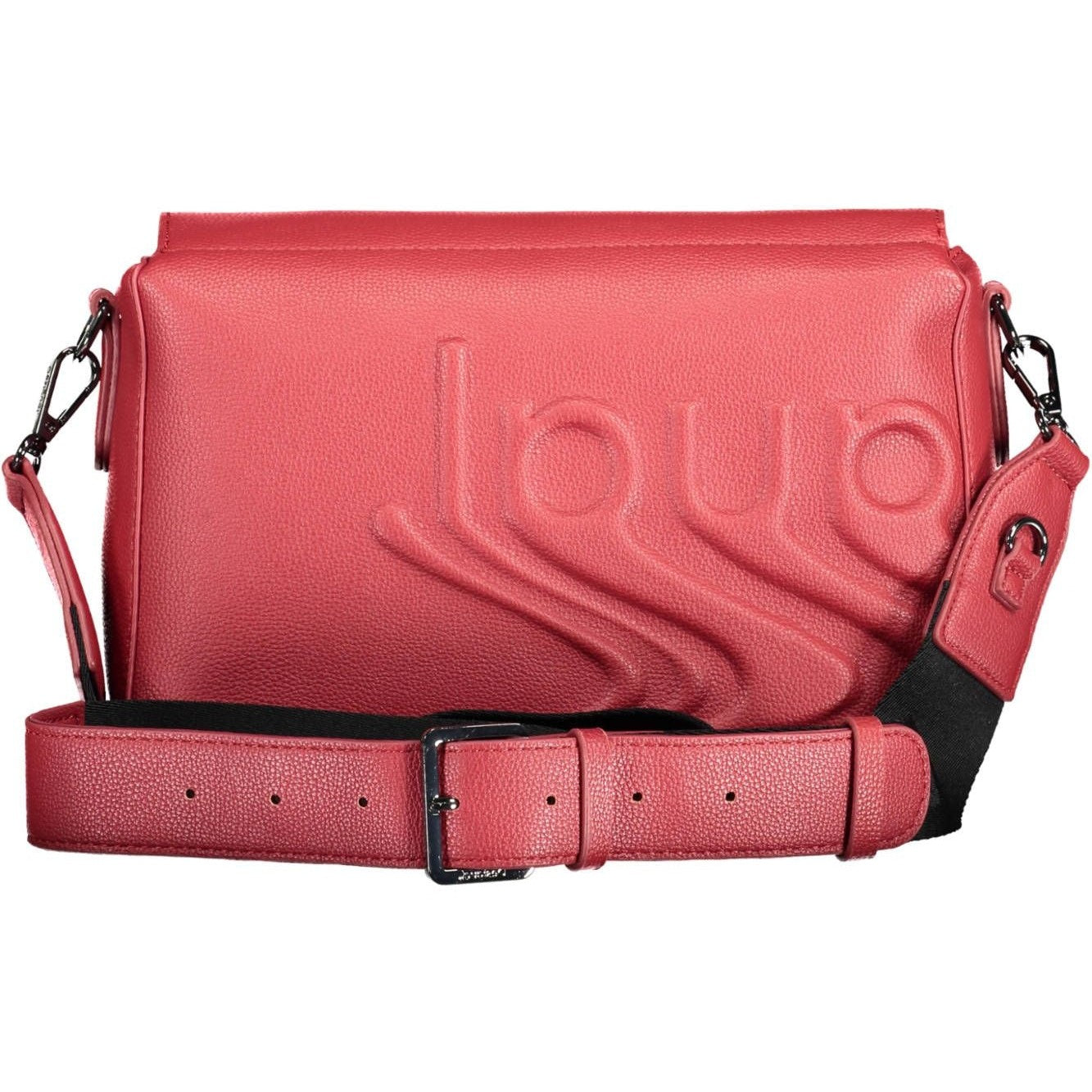 Red Polyethylene Women Handbag