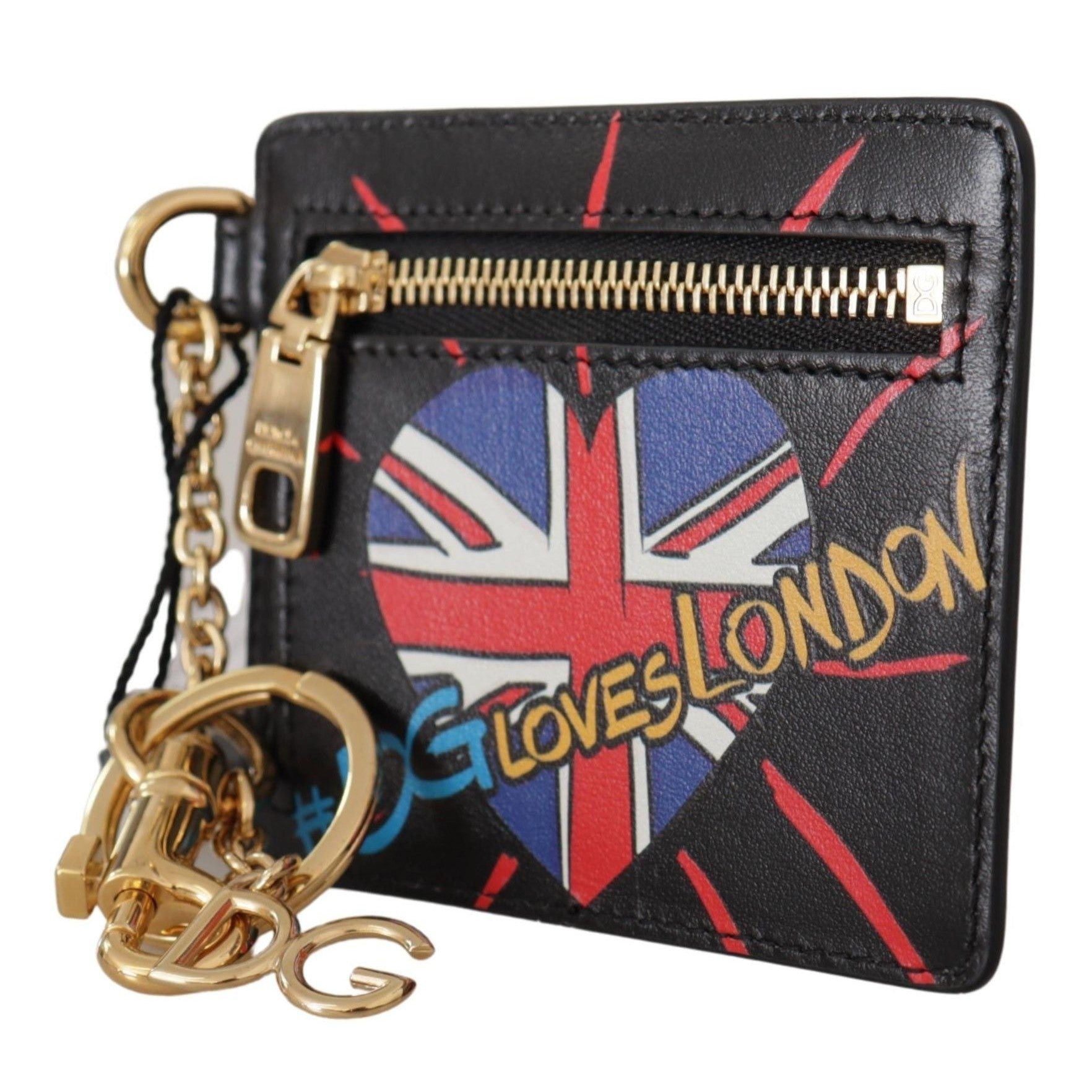 Elegant Leather Coin Wallet With Keyring