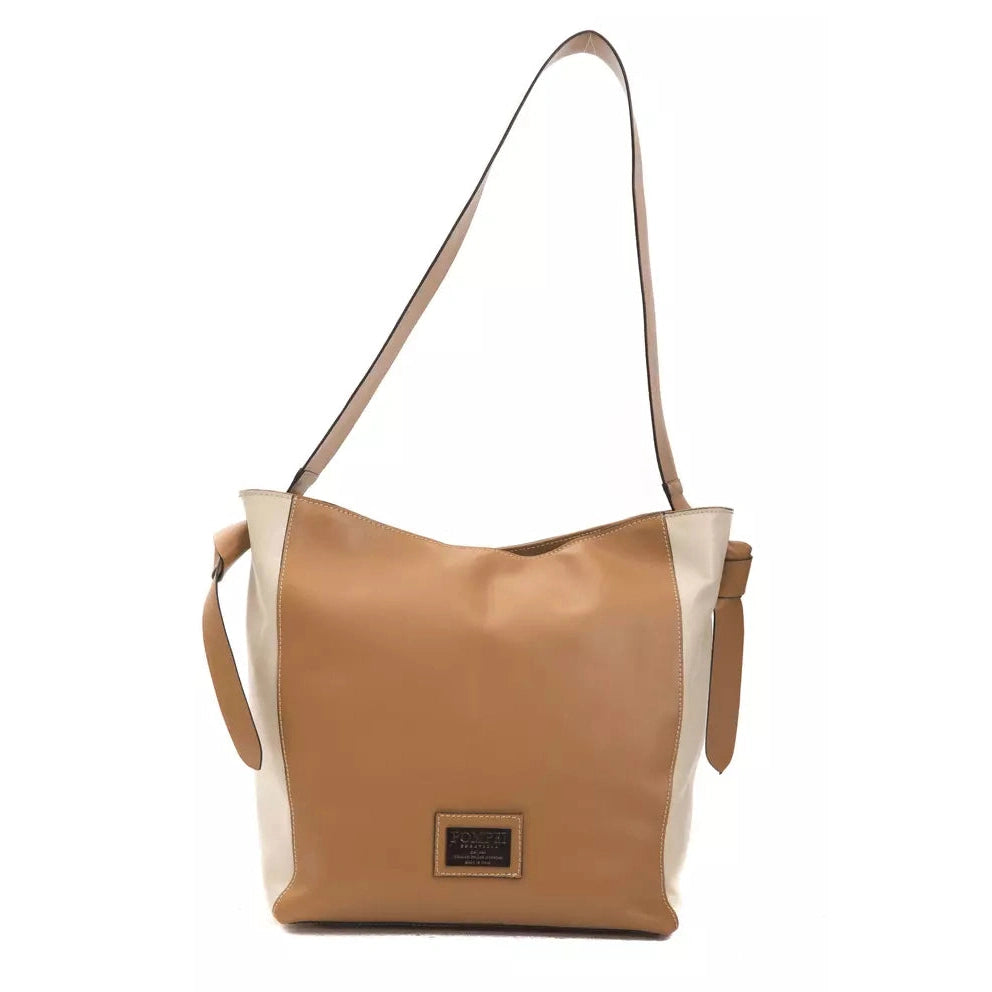 Brown Leather Women Shoulder Bag