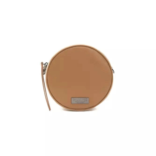 Brown Leather Women Crossbody Bag