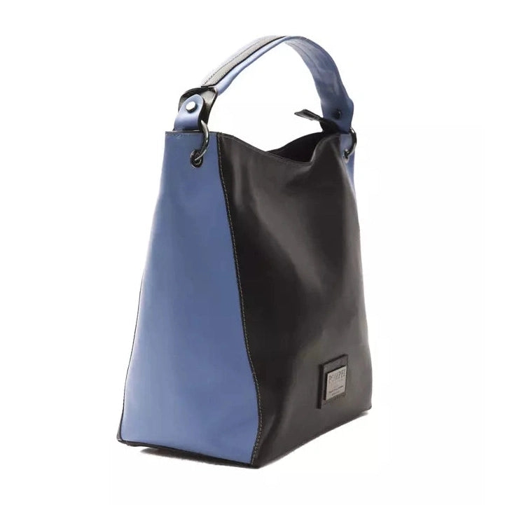 Black Leather Women Shoulder Bag