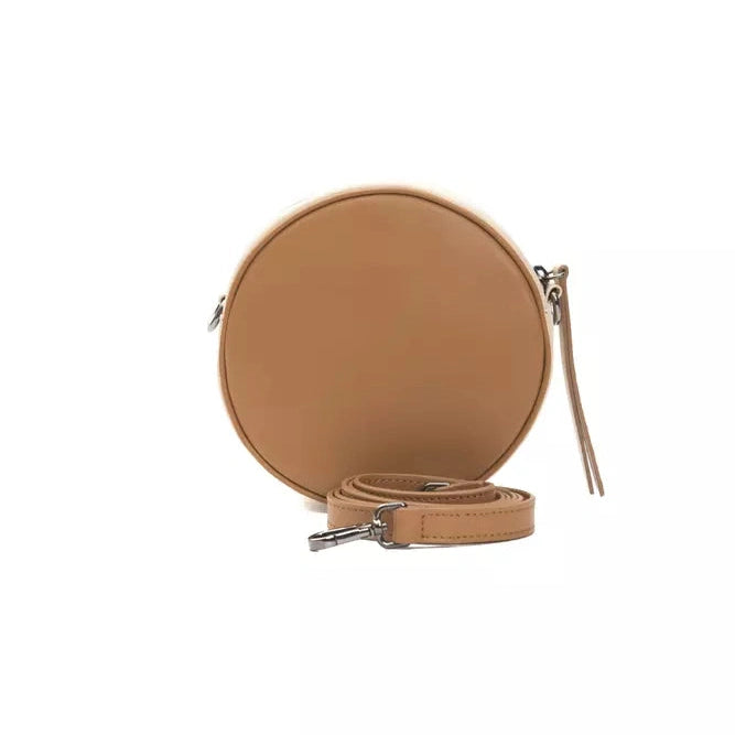 Brown Leather Women Crossbody Bag