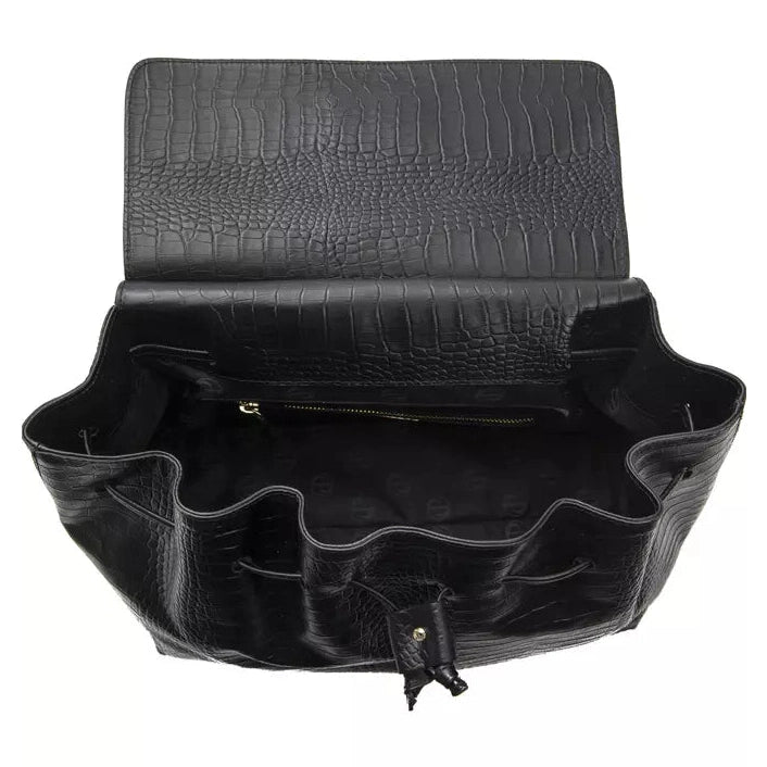 Black Leather Women Handbag