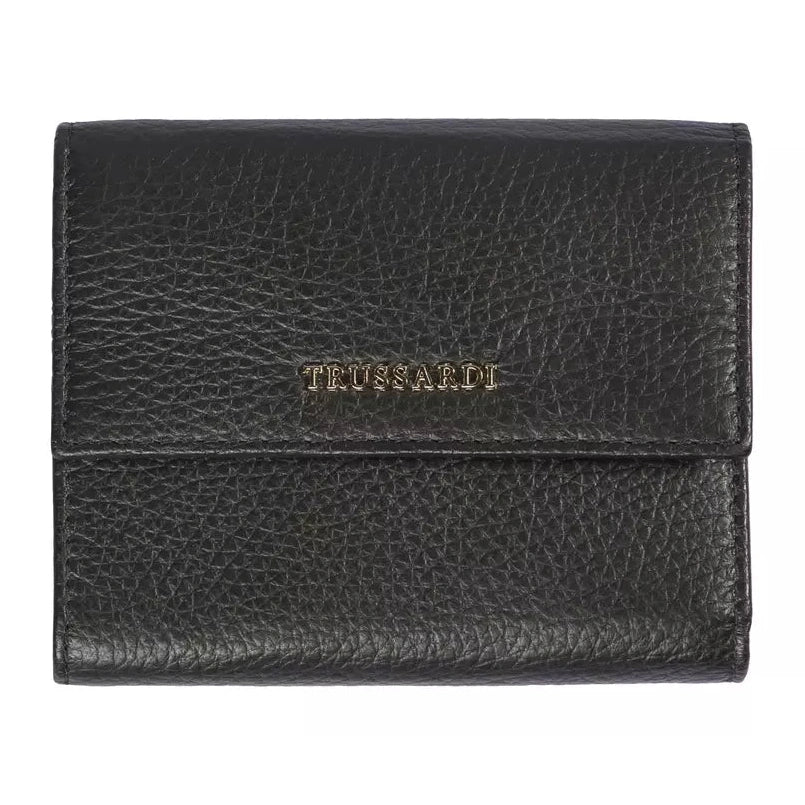 Black Leather Women Wallet