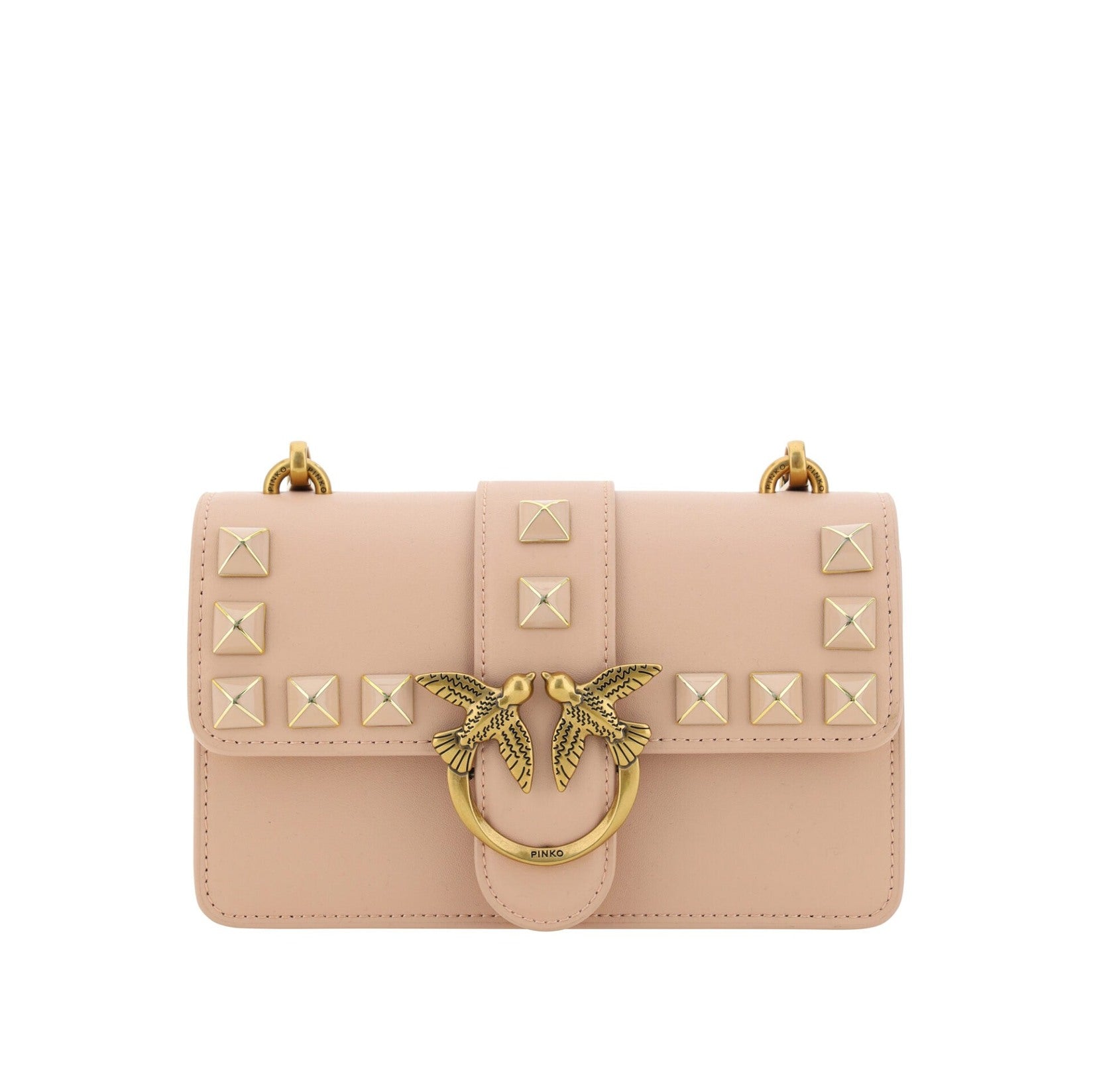 Chic Pink Cipria Mini Love Shoulder Bag