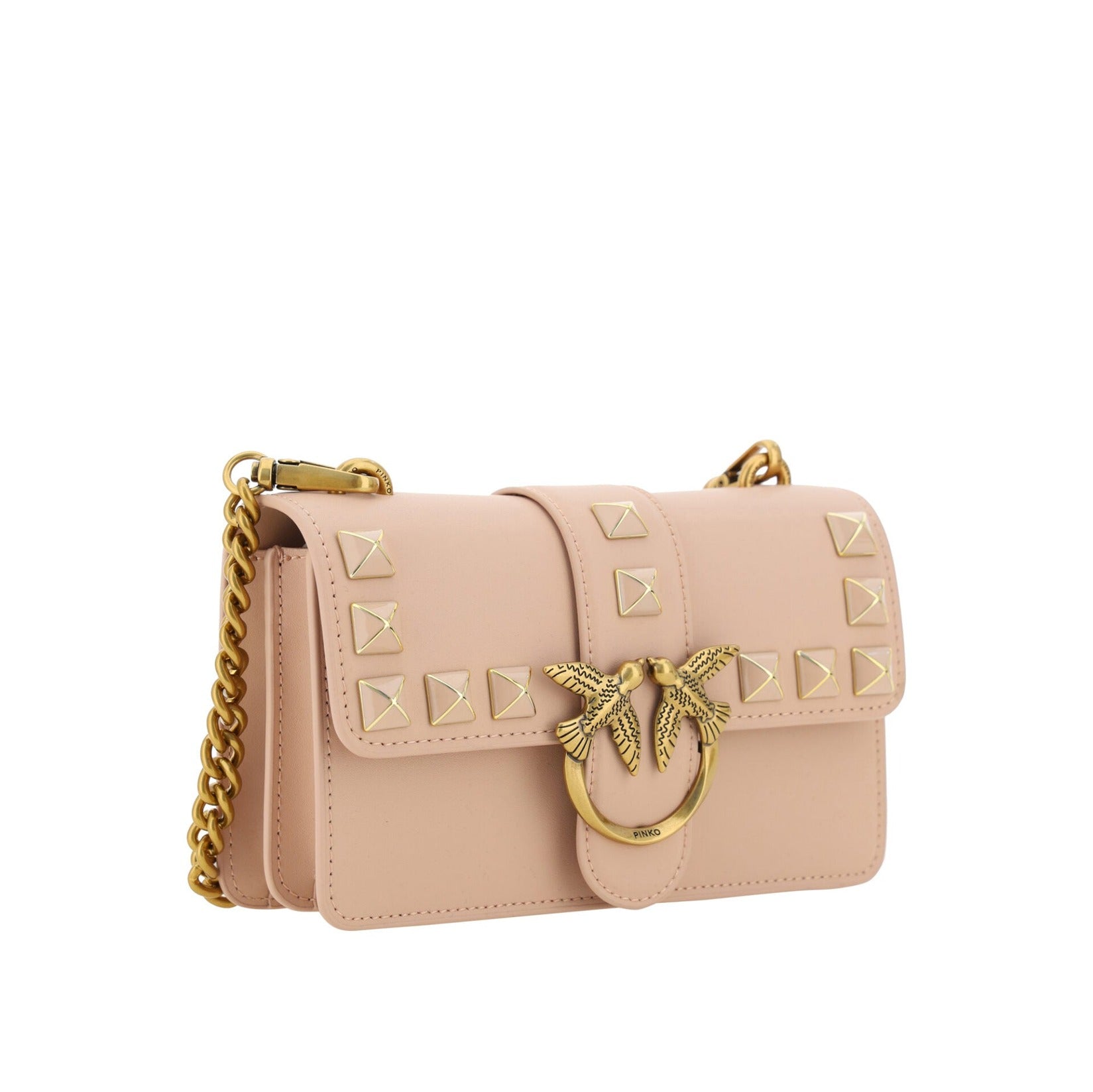 Chic Pink Cipria Mini Love Shoulder Bag