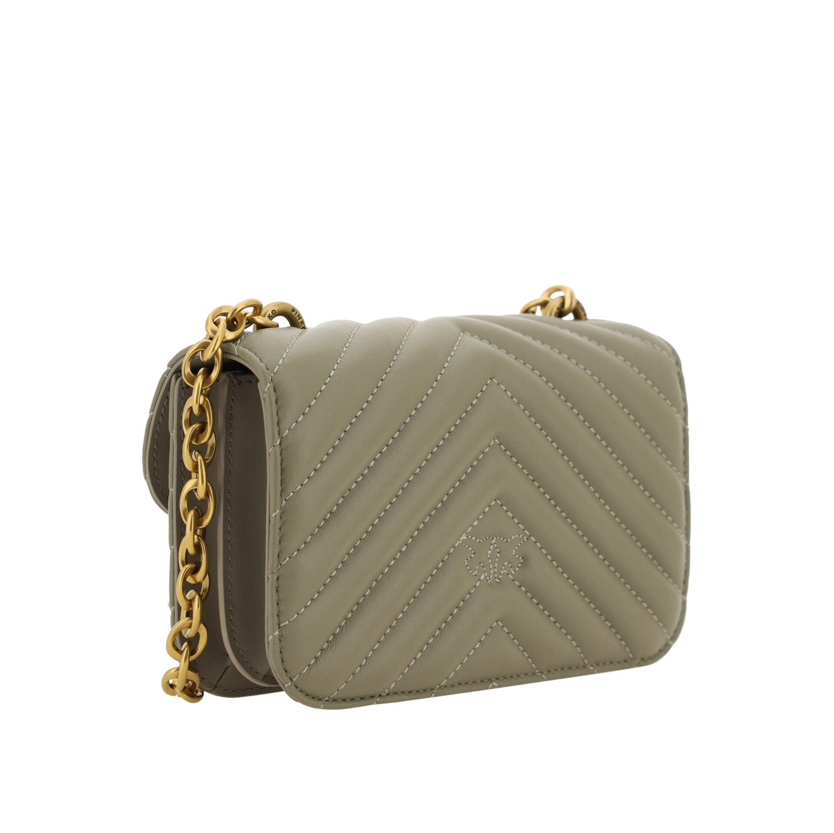 Chic Mini Love Bell Shoulder Bag in Noce Green