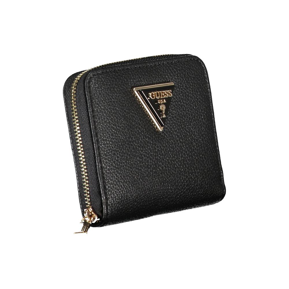 Sleek Black Wallet with Timeless Style