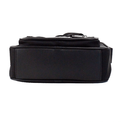 Paddy Small Black Nylon Logo Camera Belt Fanny Pack Bag