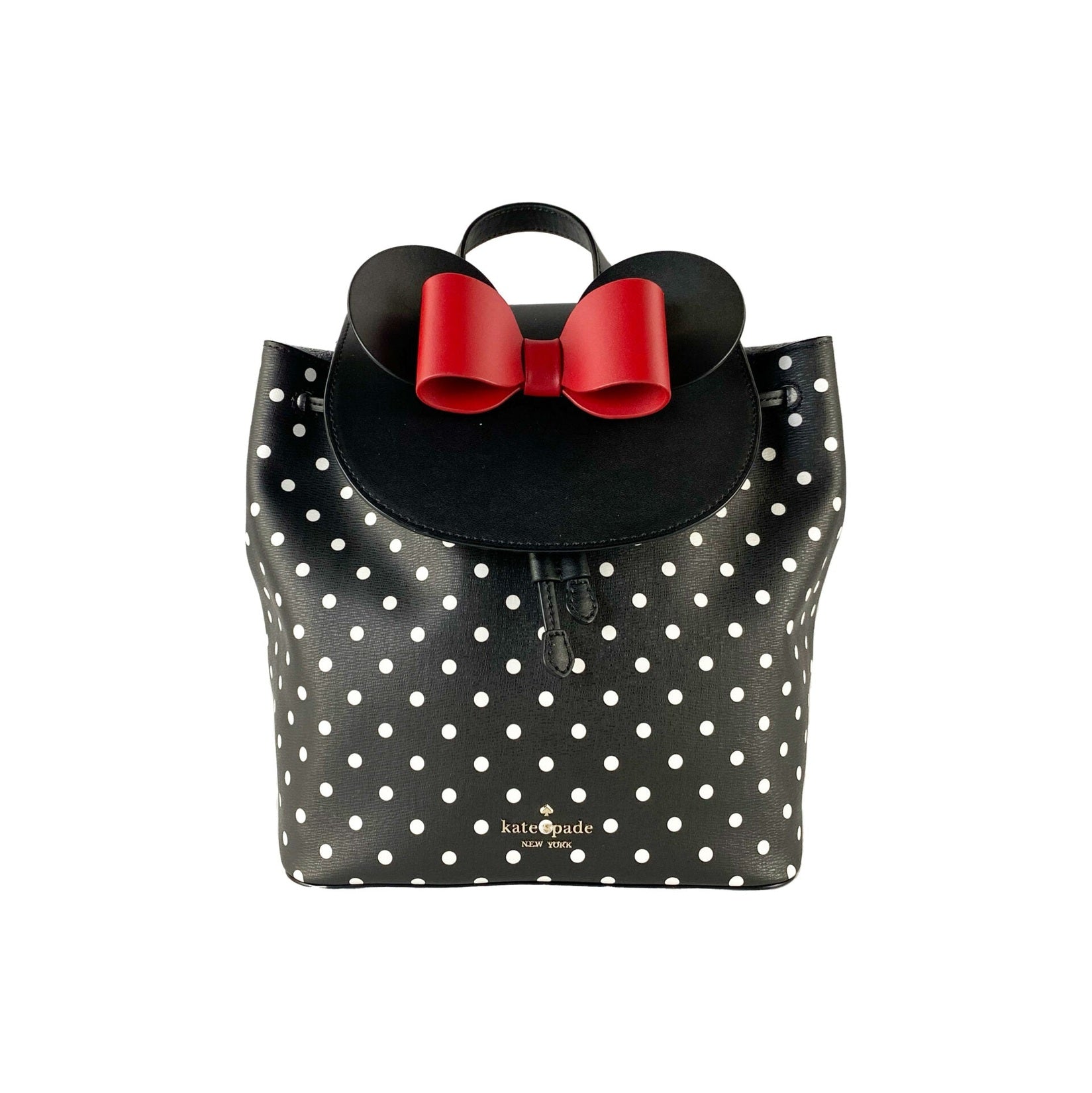 Disney Minnie Mouse Medium Leather Backpack Bookbag Bag