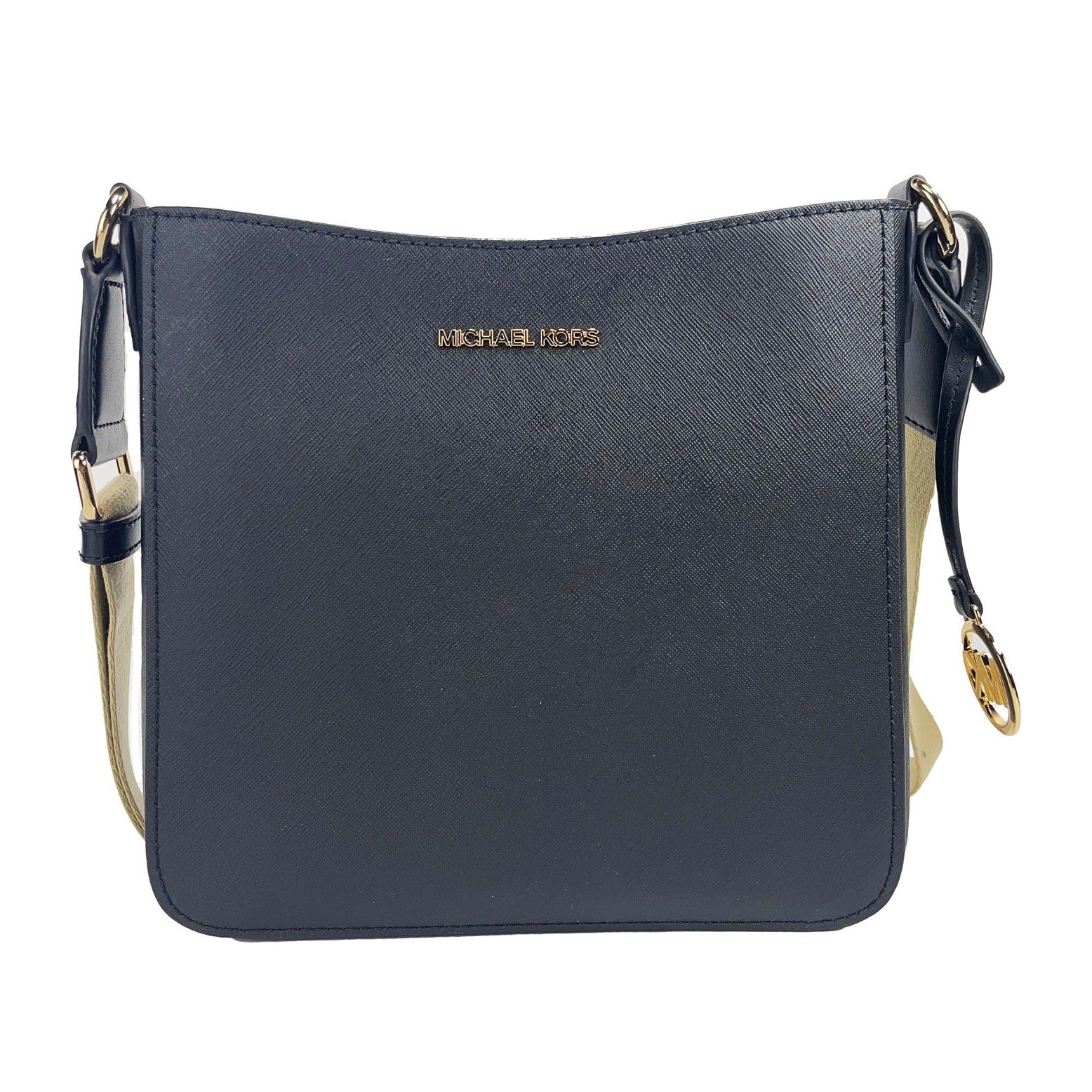 Jet Set Small Messenger Crossbody Bag Black