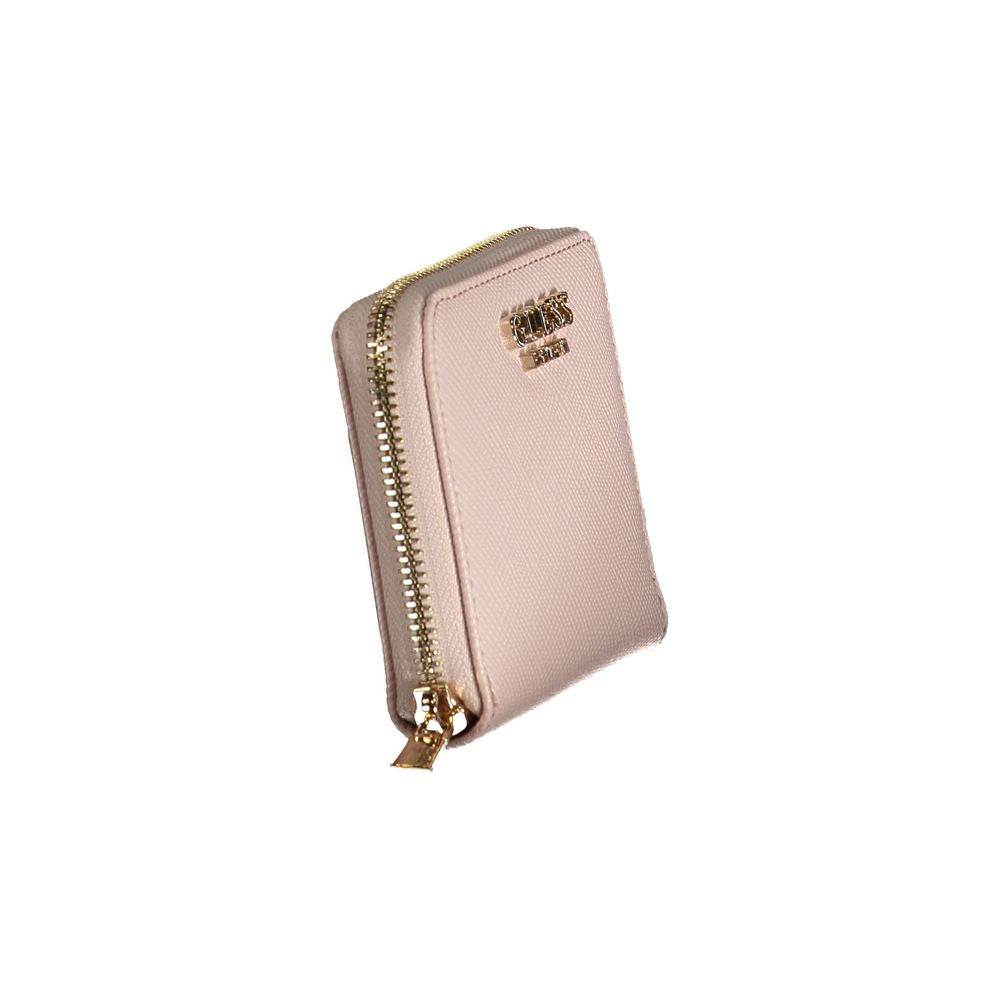 Pink Polyethylene Wallet