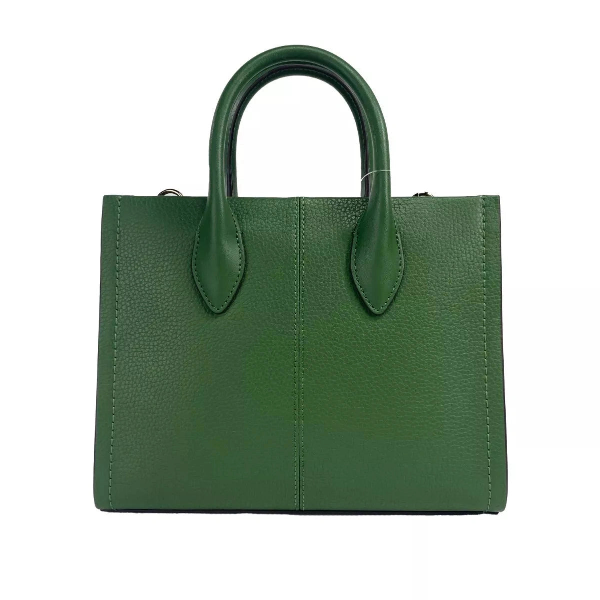 Mirella Small Leather Top Zip Shopper Tote Bag