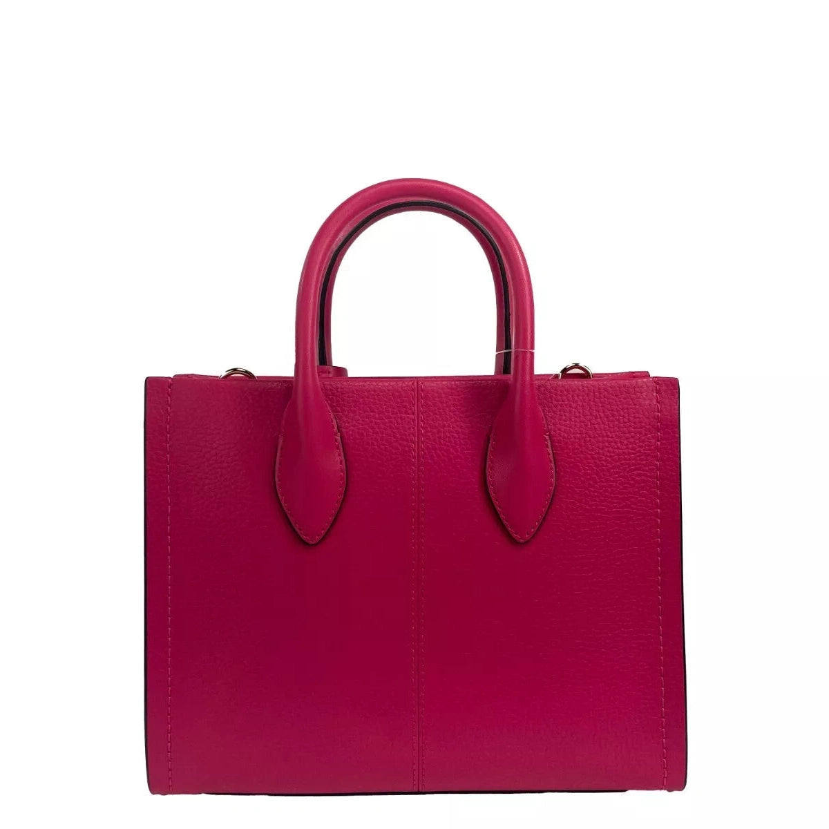 Mirella Small Leather Top Zip Shopper Tote Bag