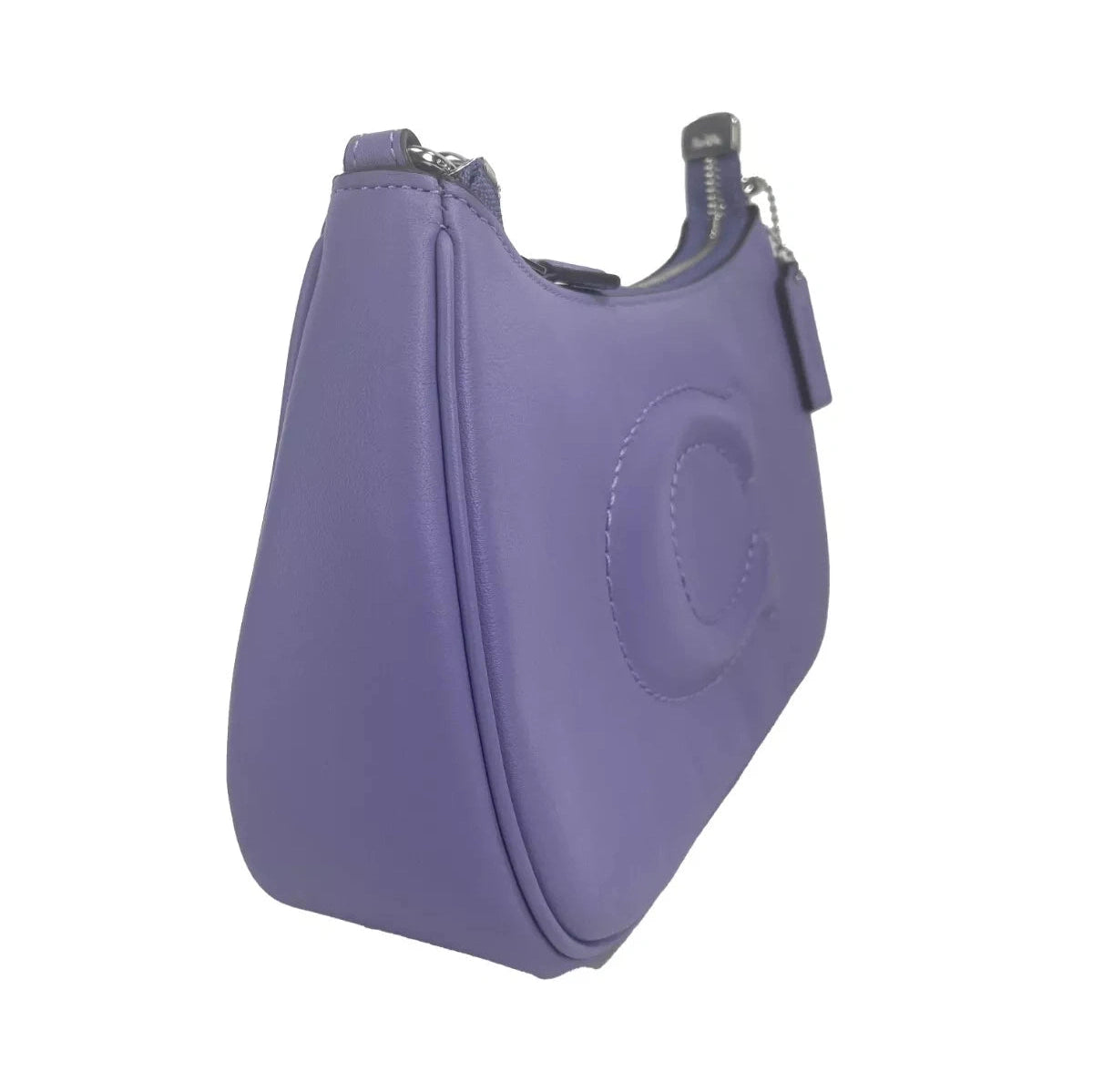 Teri Smooth Leather Crossbody Bag Purse Purple