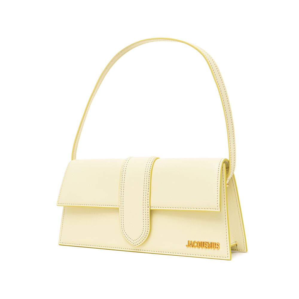 Yellow Leather Shoulder Bag