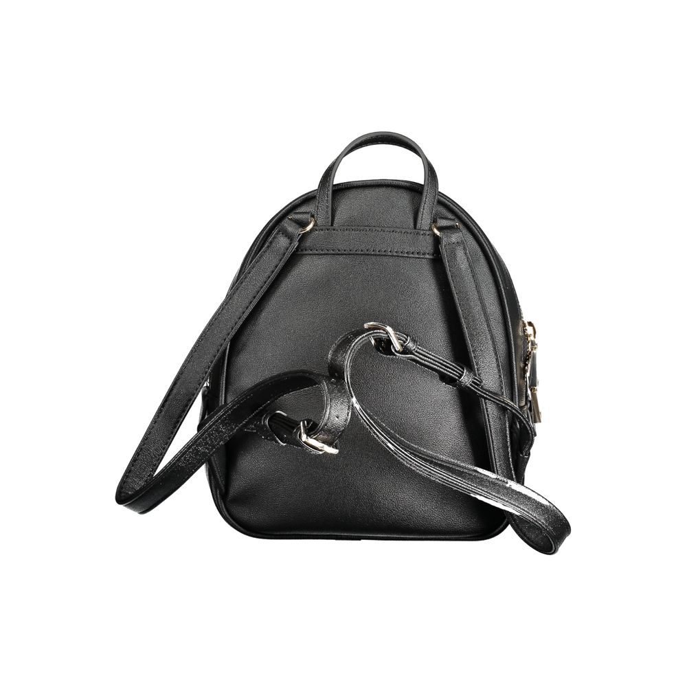 Black Polyethylene Backpack