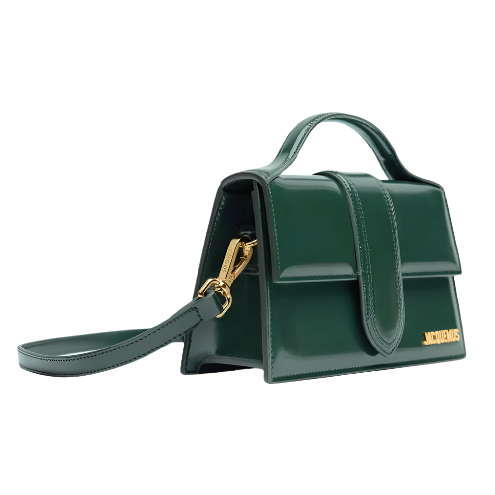 Green Leather Crossbody Bag