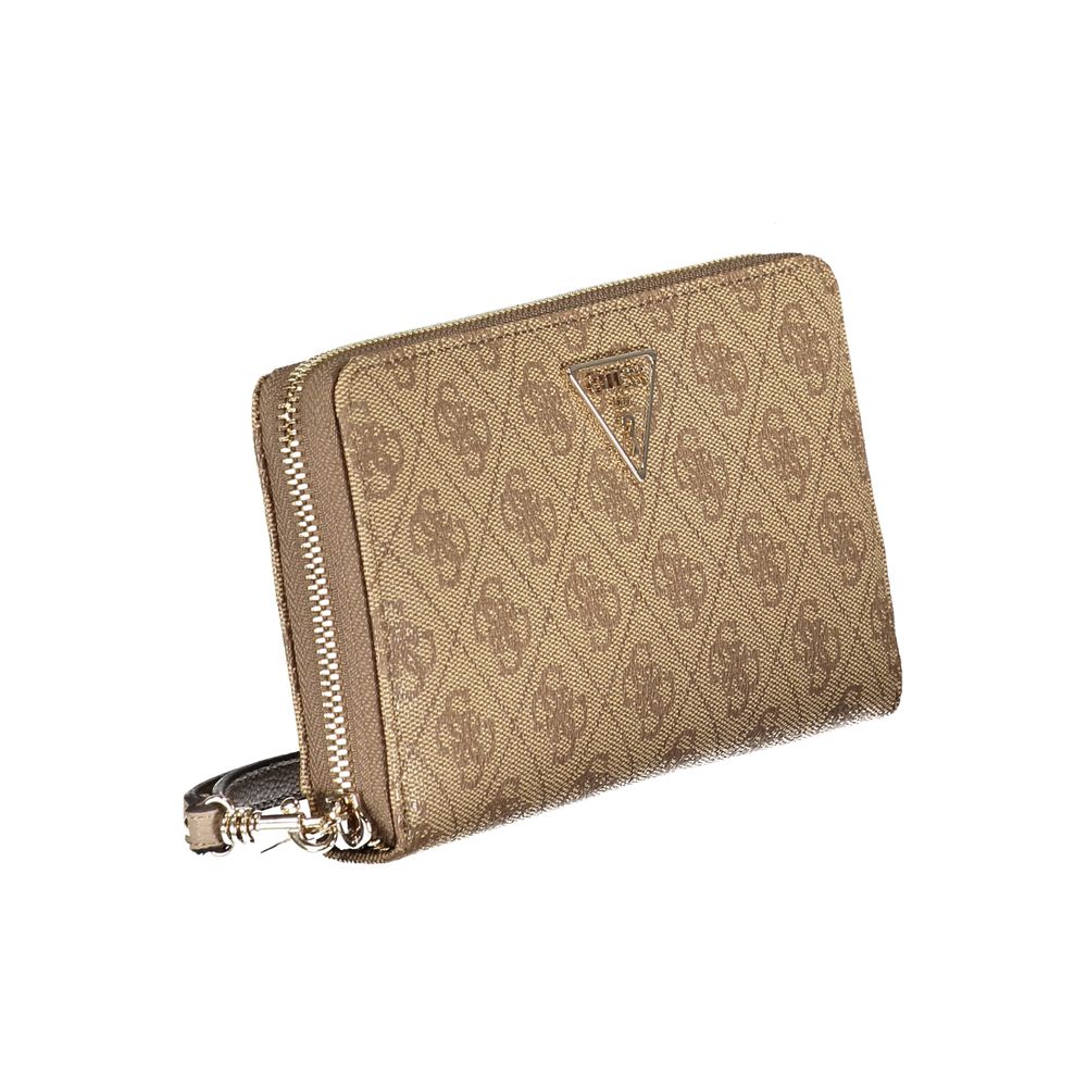 Beige Polyethylene Wallet