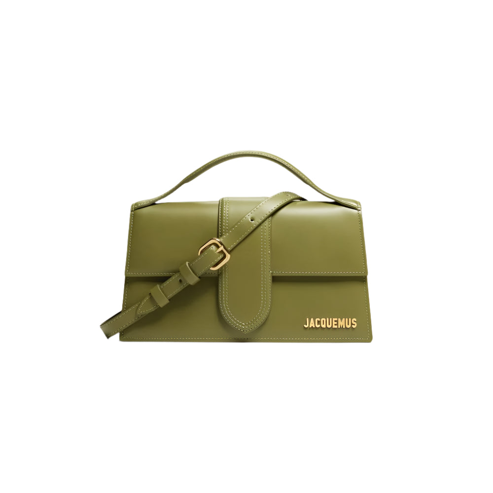 Green Leather Crossbody Bag