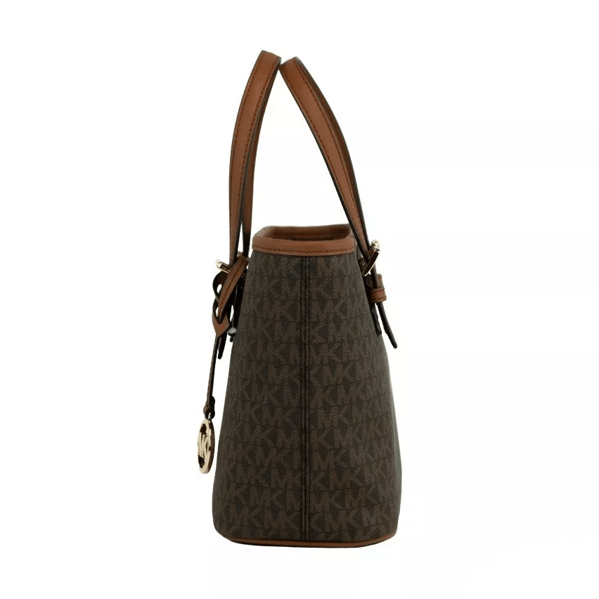 Jet Set Brown Signature XS Carryall Bag Purse