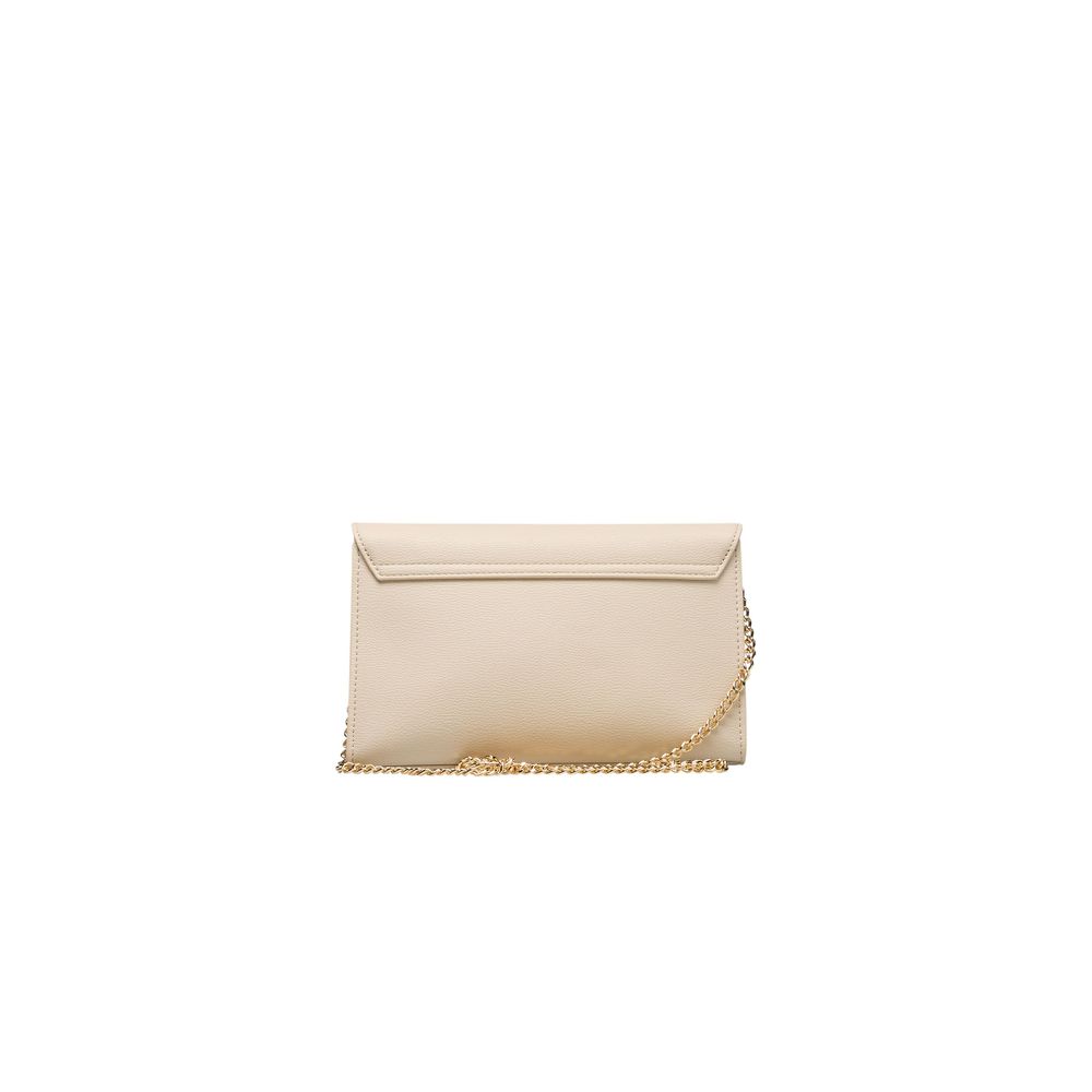 Beige Polyethylene Women Crossbody