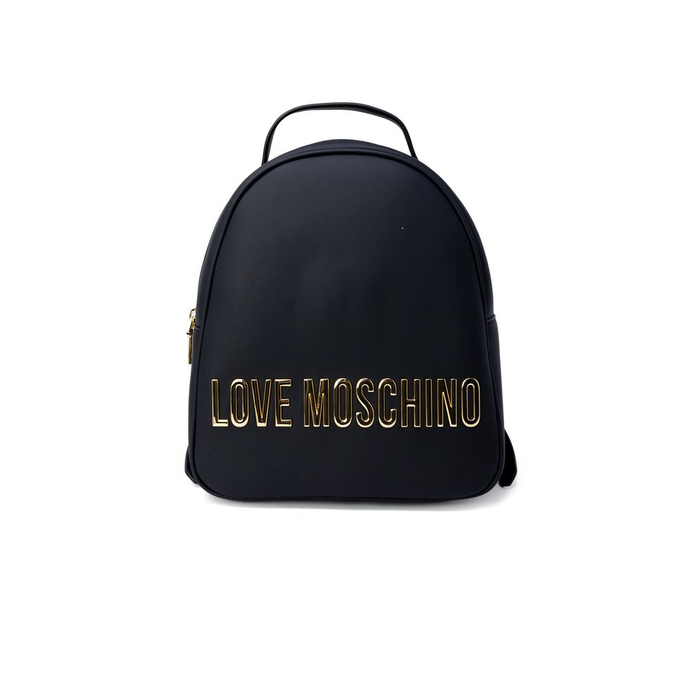 Black Polyethylene Backpack