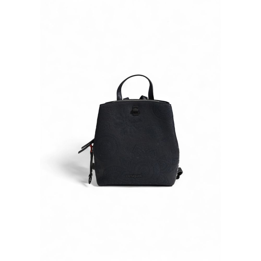 Black Polyethylene Backpack