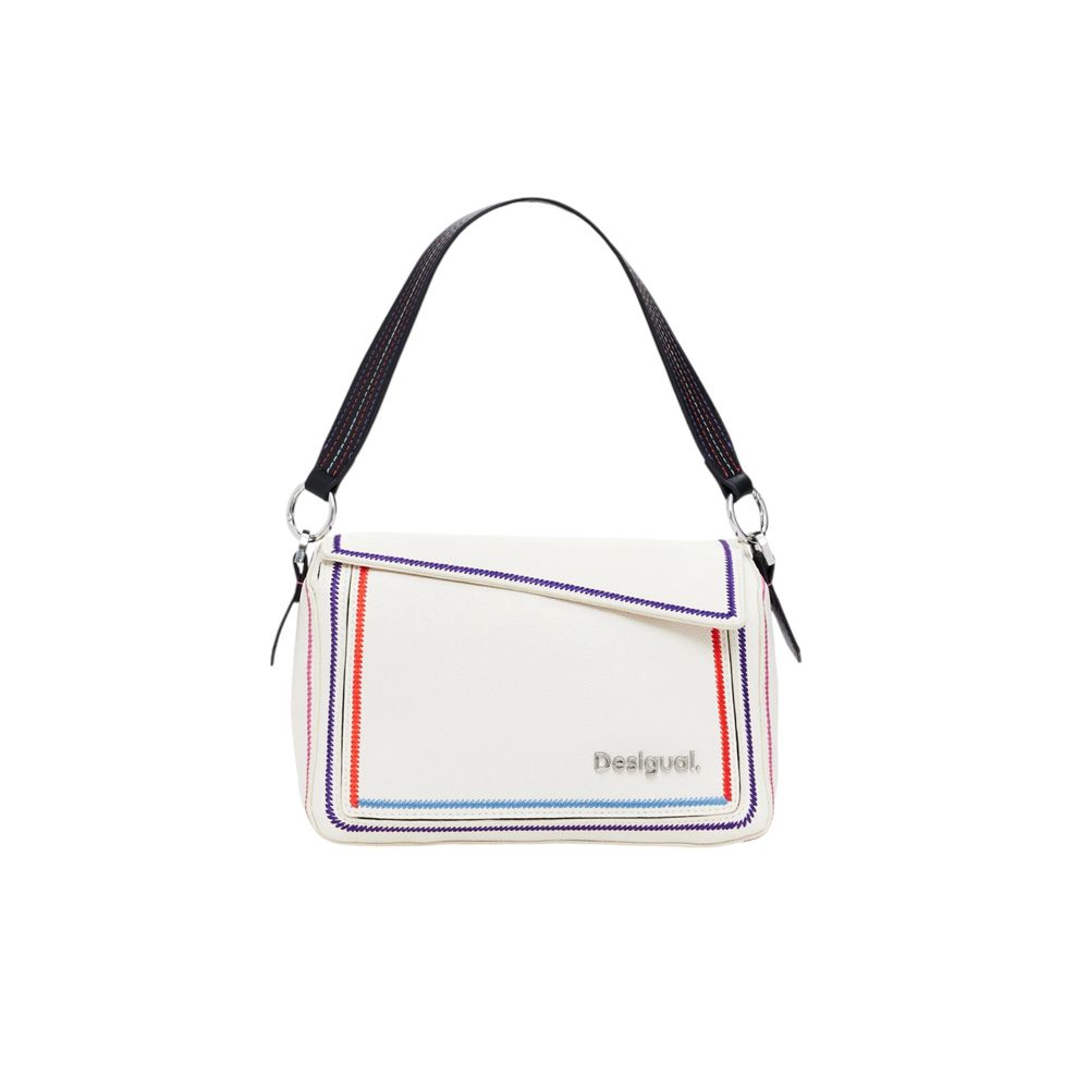 Cream Polyethylene Handbag