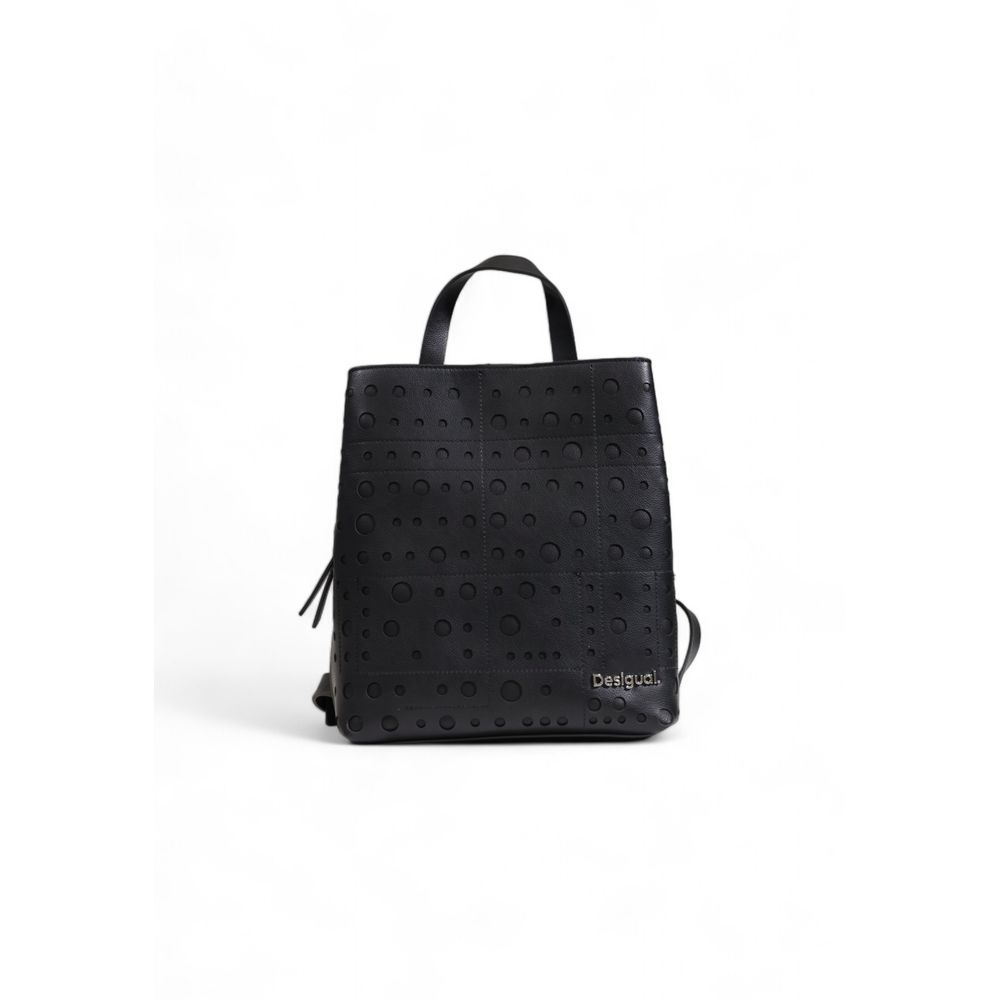 Black Polyethylene Backpack