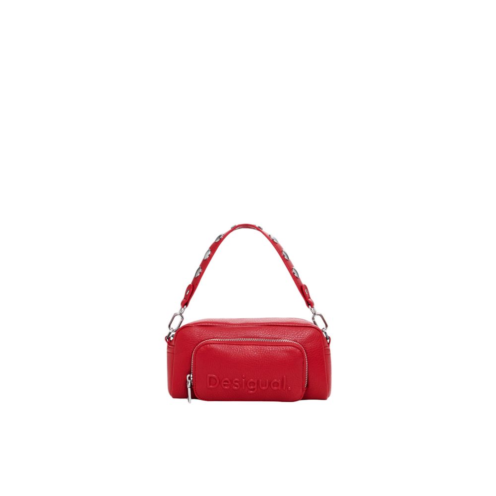 Red Polyethylene Handbag