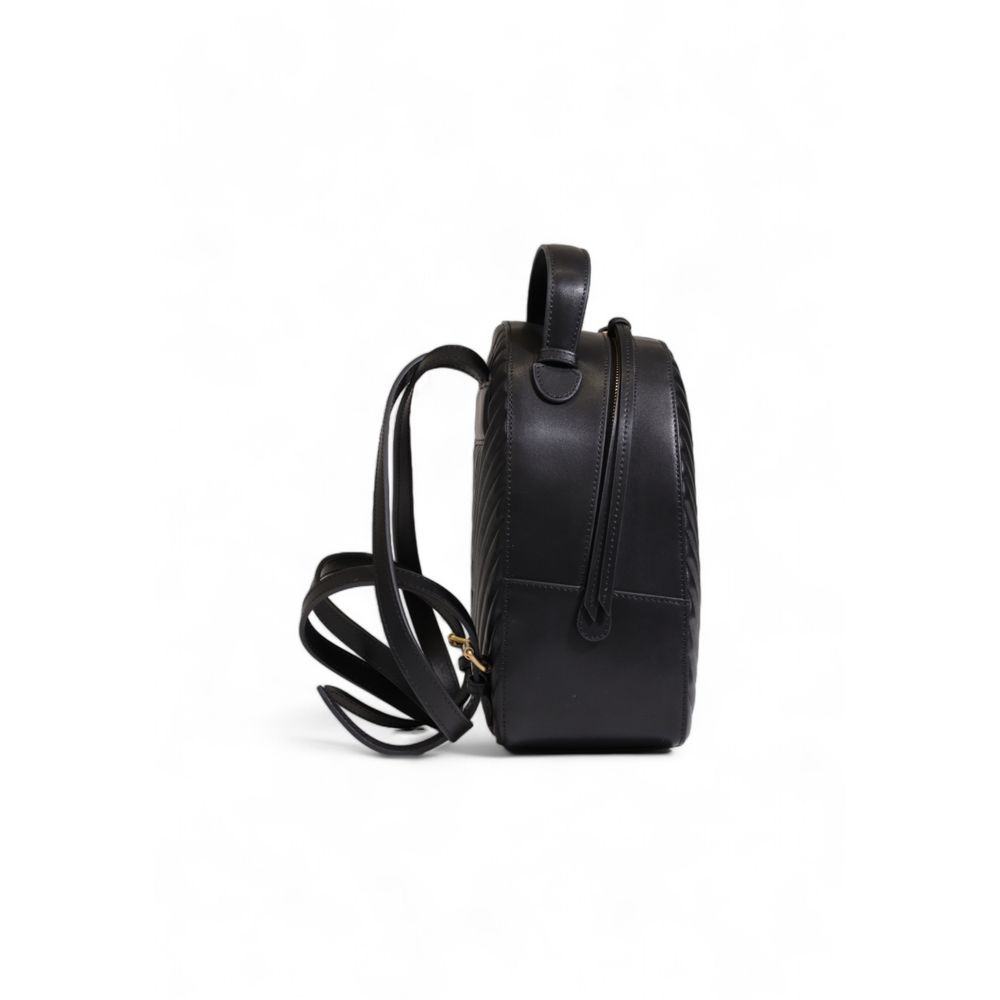 Black Leather Backpack