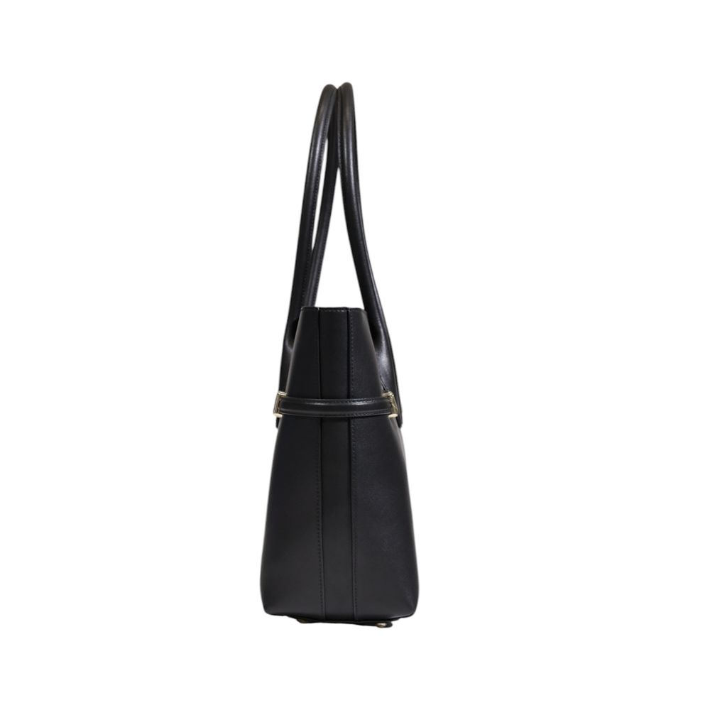 Black Leather Handbag