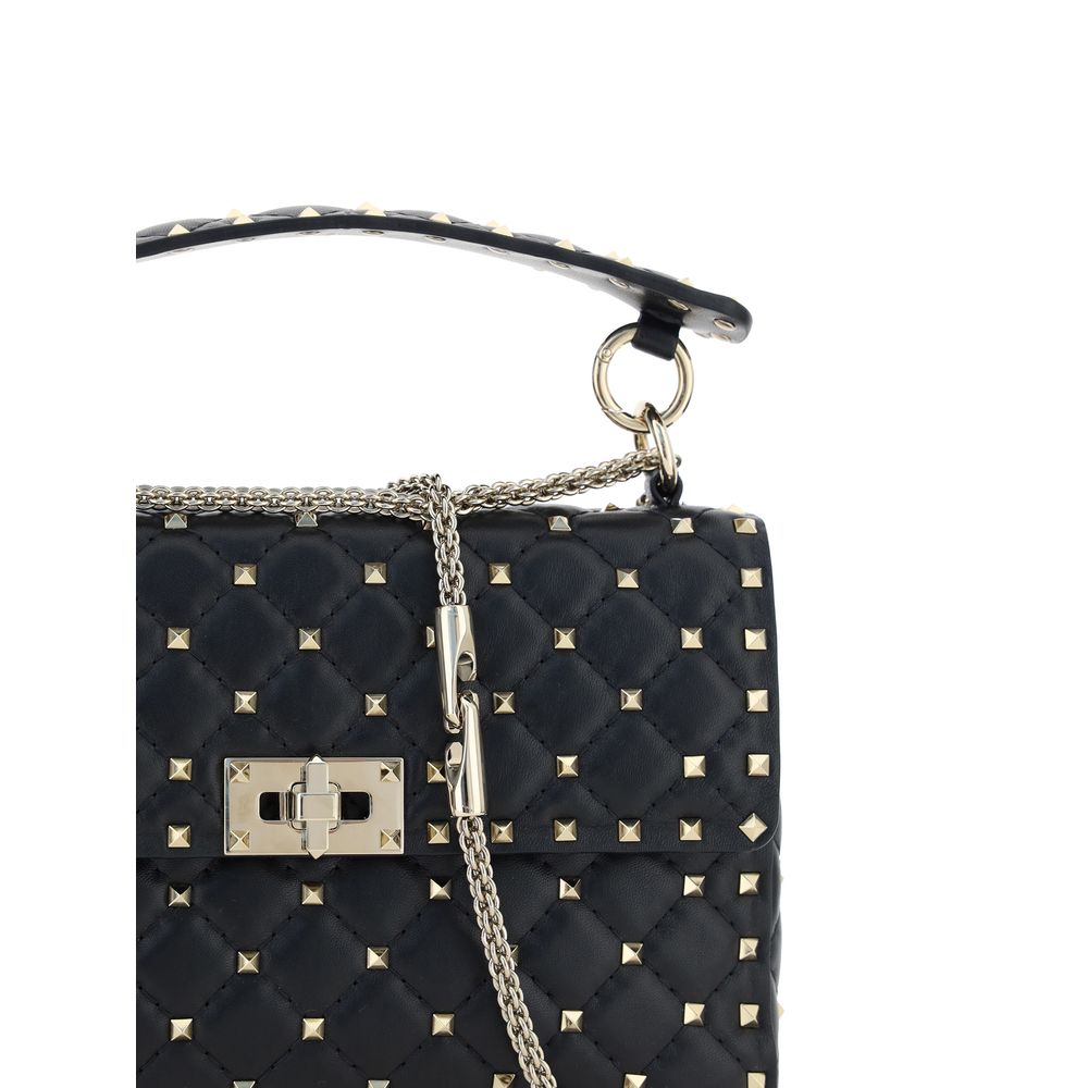 Rockstud Spike Leather Shoulder Bag