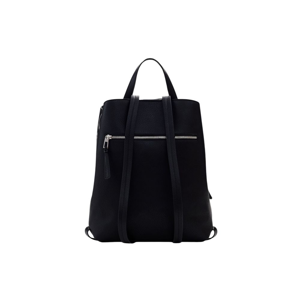 Black Polyethylene Backpack