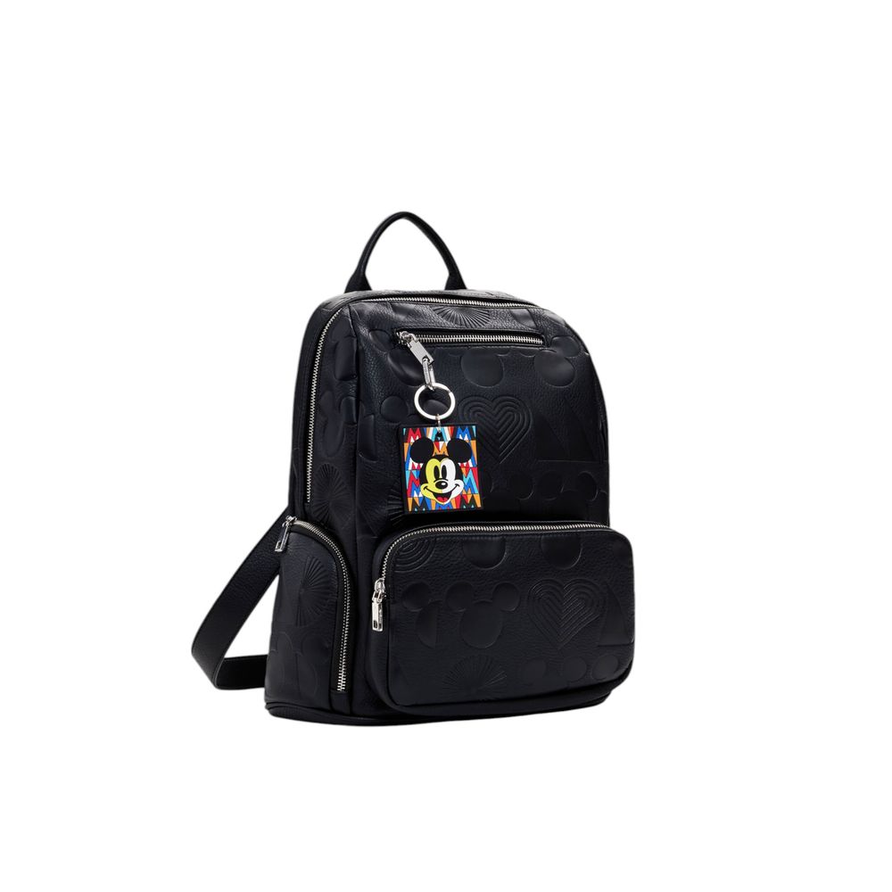 Black Polyethylene Backpack