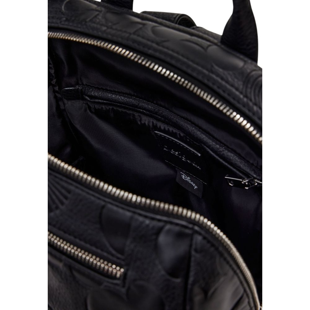 Black Polyethylene Backpack