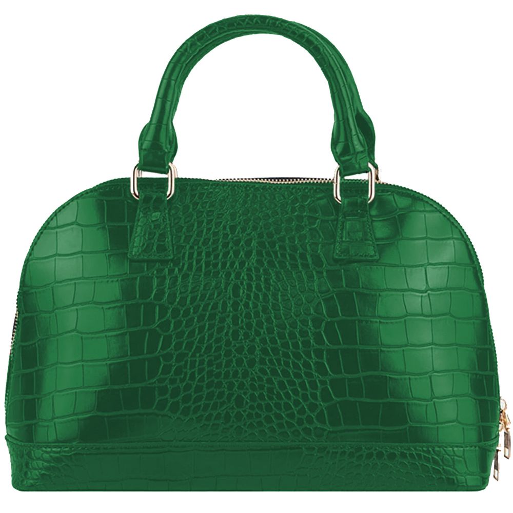 Green Polyethylene Handbag