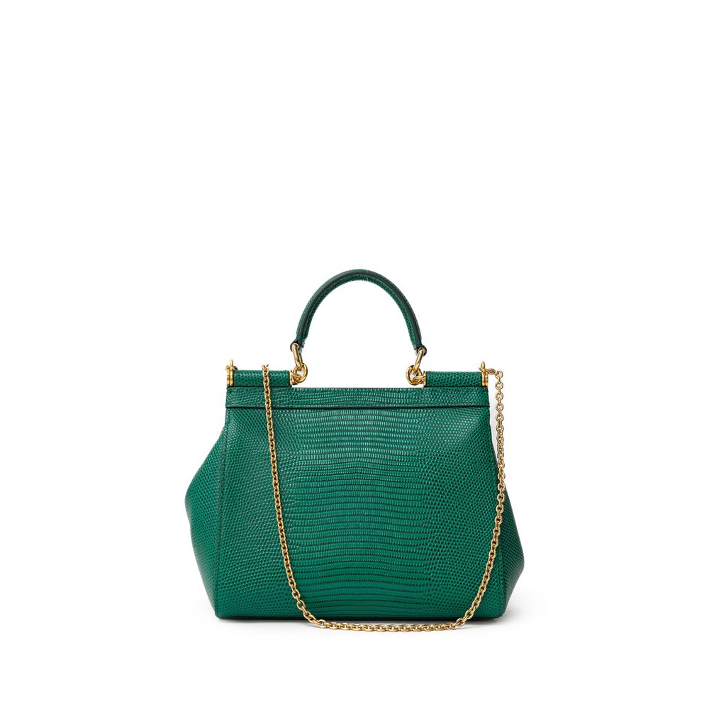 Green Leather Handbag